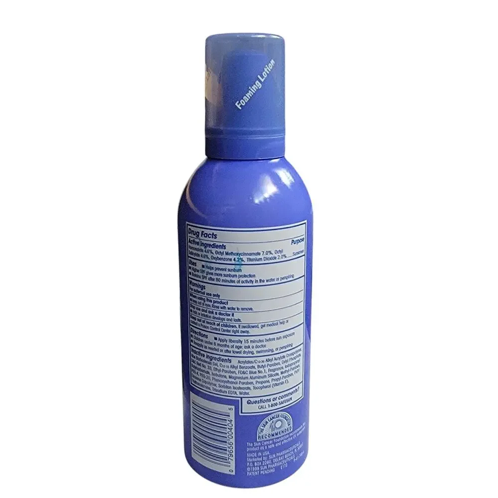 VTG 90s Banana Boat Cool Colorz Foaming Sunscreen 8 oz Groovy Grape 30 SPF Prop‎